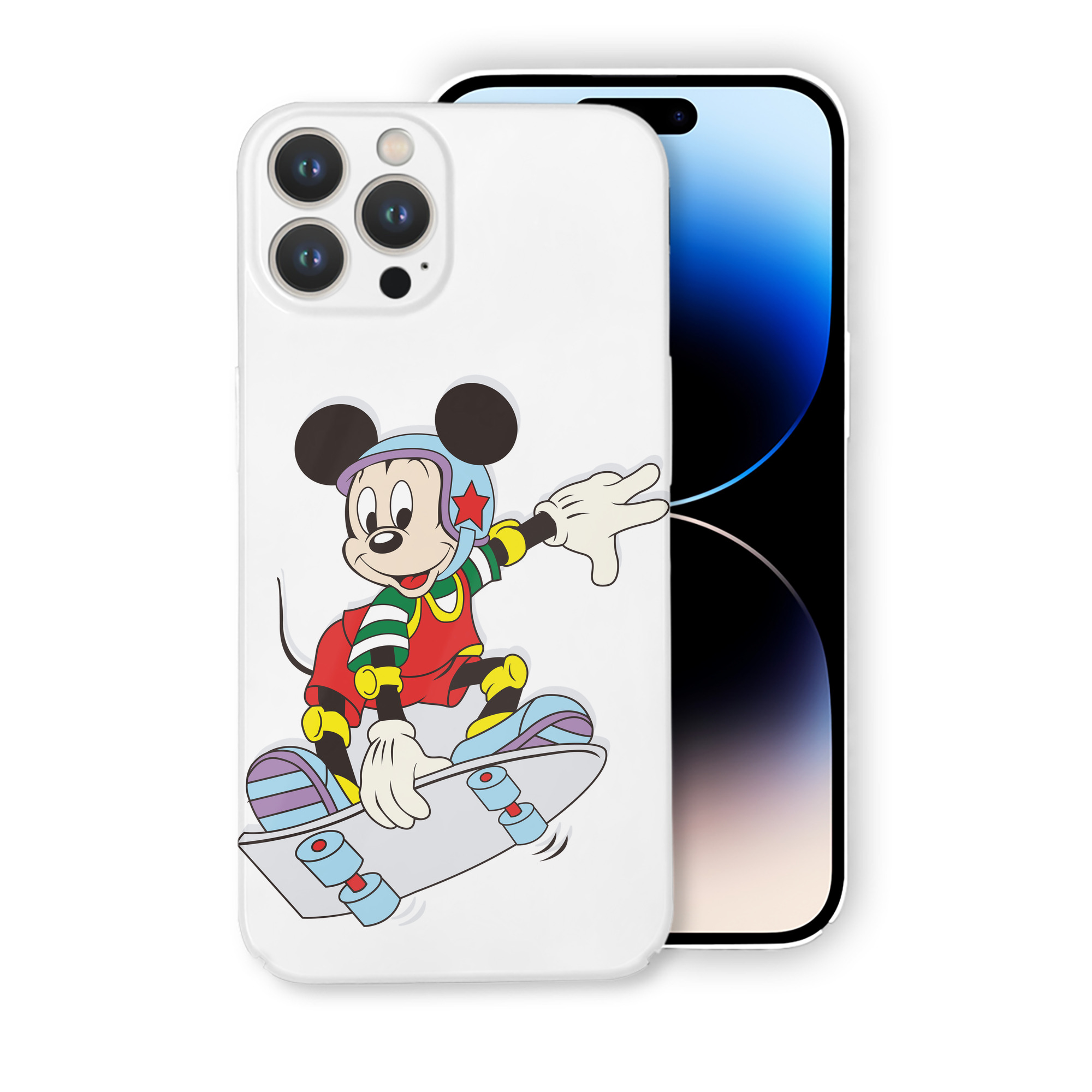 （画像用） ミッキーマウス Mickey Mouse 【iPhone 14シリーズ対応】ハードケース